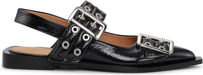Ganni-Feminine-Buckle-Black Ganni-Feminine-Buckle-Black