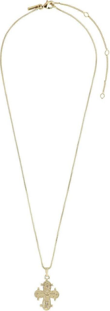 Pilgrim-Dagmar-Recycled-Necklace-Gold Pilgrim-Dagmar-Recycled-Necklace-Gold