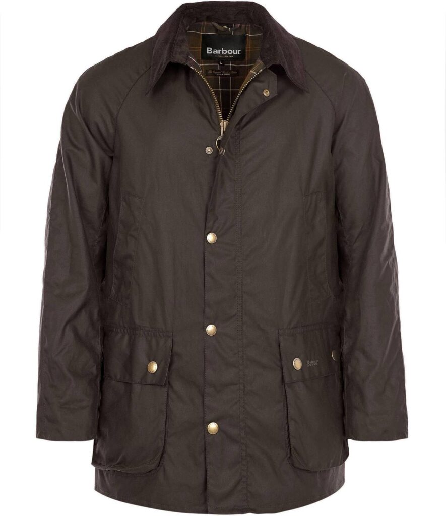 Barbour-Ashby-Wax-Jacket-Olive