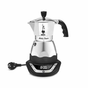 Bialetti Moka Timer Kaffebrygger 3 Koper Sølv - Kaffemaskiner & Tekoger Aluminium Silver - 371550