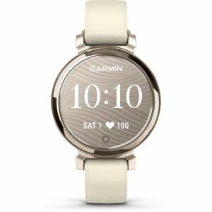 Smartwatch herreur Garmin Lily 2, gylden/beige (35 mm)