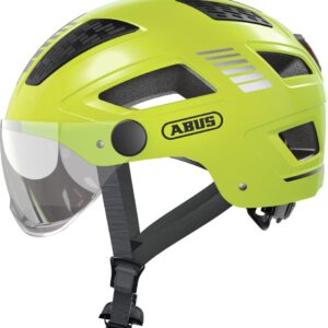 Abus Hyban 2.0 ACE signal m. LED og visir - Gul