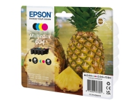 Epson 604 Multipack - 4-pack - black yellow cyan magenta - original - ink cartridge - Blækpatron Cyan