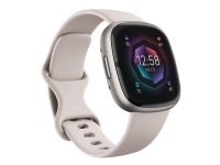 Fitbit Sense 2, Hvid/Platinum