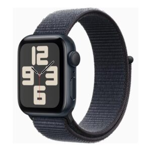Apple Watch SE 40mm - Midnight Aluminium Case med Ink Sport Loop