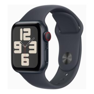 Apple Watch SE 40mm - Midnight Aluminium Case med Midnight Sport Band - S/M