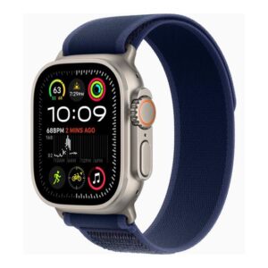Apple Watch Ultra 2 - Naturlig titanium - blå - 64 GB