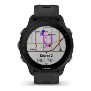 Garmin Forerunner 955 sportsur med rem - 32 GB - sort