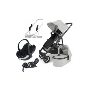 UPPAbaby CRUZ V2 Duovogn inkl. BeSafe iZi Go Modular X2 i-Size Autostol Baby, Anthony Grey