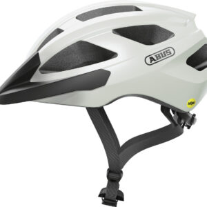 ABUS Macator MIPS pearl white cykelhjelm - Medium (52-58 cm)