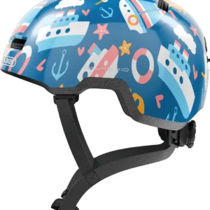 ABUS Hjelm Skurb Kid, blue sailor S