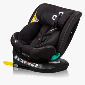 Lionelo Bastiaan One I-size Autostol, Black Carbon