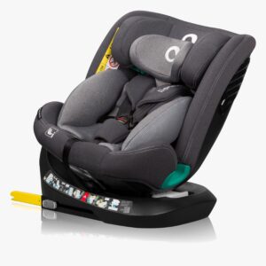 Lionelo Bastiaan Autostol - 40-150 cm (i-Size) - Grå