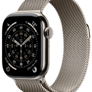 Apple Watch Series 11 42mm Naturlig Titan, Naturlig Milanese Loop (Onesize)