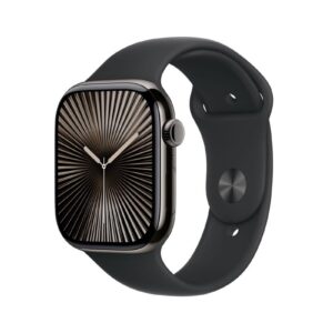 Apple Watch Series 10 - Sort, 46 mm