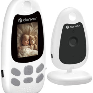 Denver BC-250 Babyalarm med Kamera - (2,4GHz) 50m - Hvid