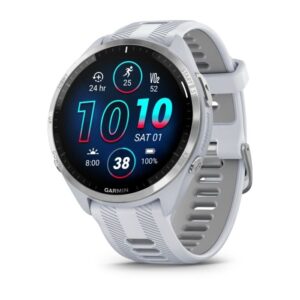 Garmin Forerunner 965 - Titanium - Whitestone/Powder