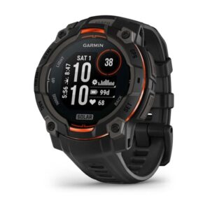 Garmin Instinct 3 Solar, 45mm Black Bezel