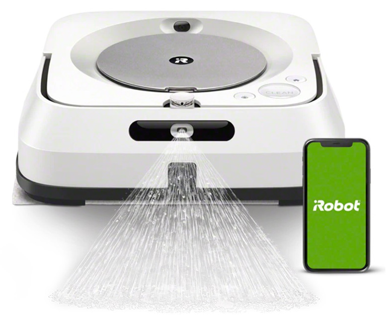 iRobot Braava jet m6 (M6138) Robotstyret Moppe Hvid