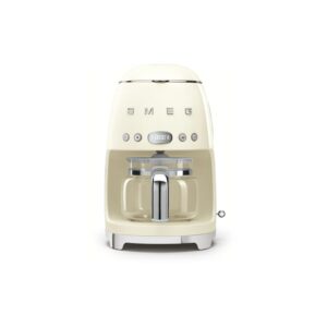 Smeg 50''s Style Drypfilter kaffemaskine DCF02CREU, Cremefarvet