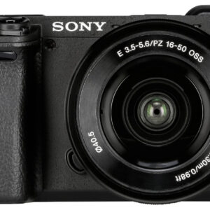 Sony Alpha 6400 Kamera Kit - 16-50mm OSS Objektiv - Sort