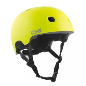 TSG Meta Letvægts Skaterhjelm Satin Acid Yellow