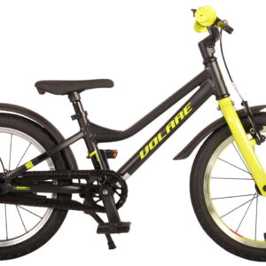 Volare Blaster Børnecykel - 16", 4-6år - Sort/Lime Grøn
