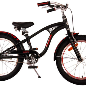 Volare Miracle Cruiser Børnecykel - Drenge - 18 tommer - Mat Sort - Prime Collection