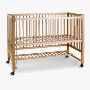 tiSsi XXL Bedside Crib HAJO 120x60, Natur