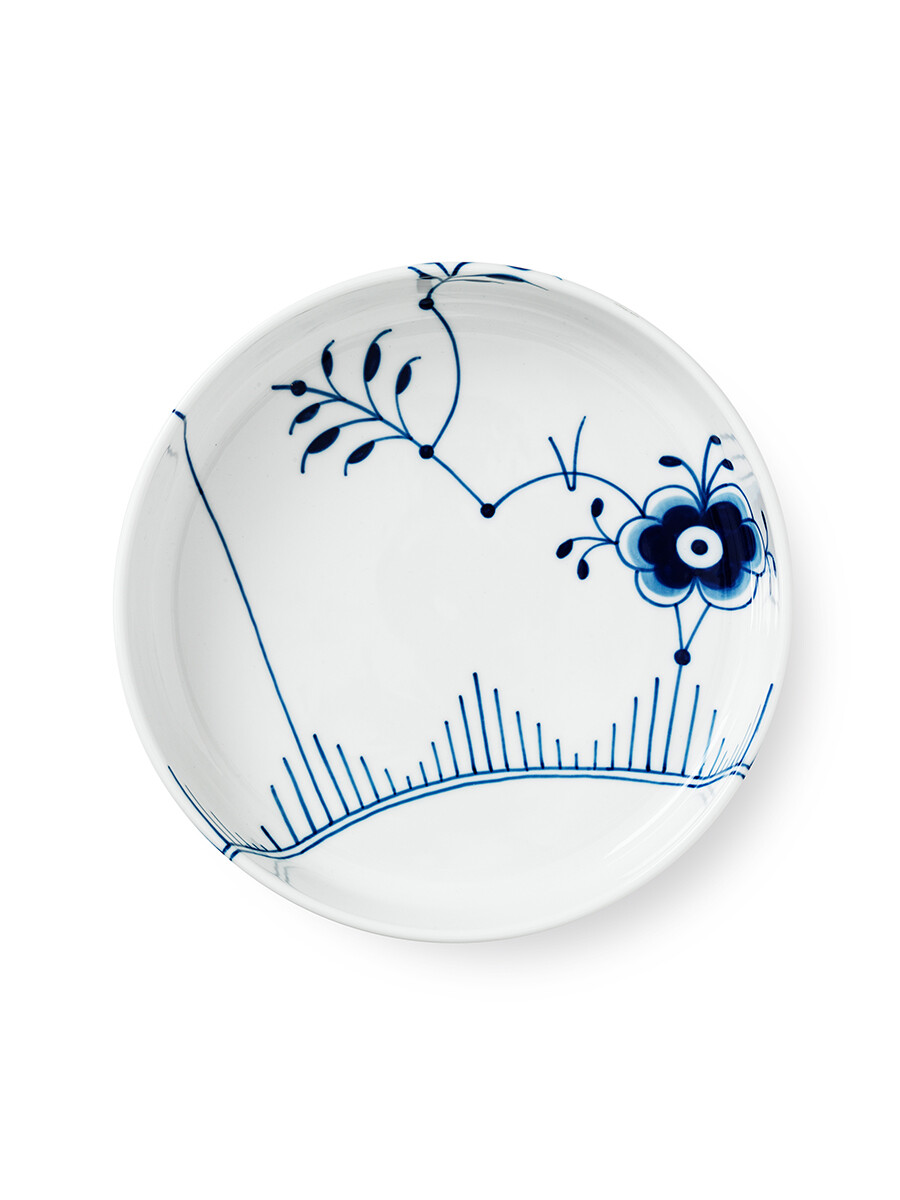 Royal Copenhagen Blå Mega Riflet ovnfast fad rundt 27 cm