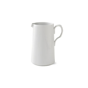 Royal Copenhagen Hvid Riflet, kande 1,5 l