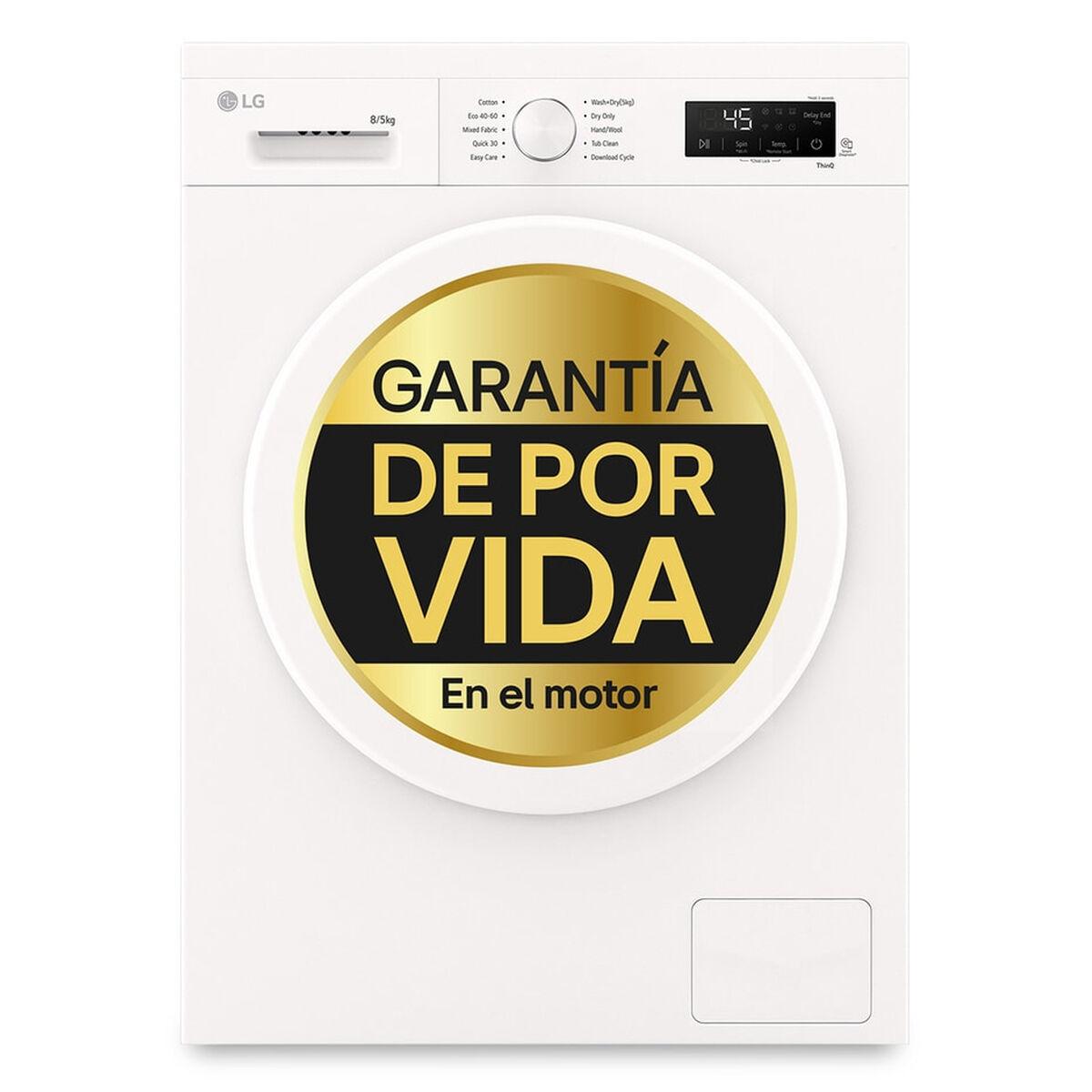 LG W4X1085NWH Vaskemaskine/tørretumbler