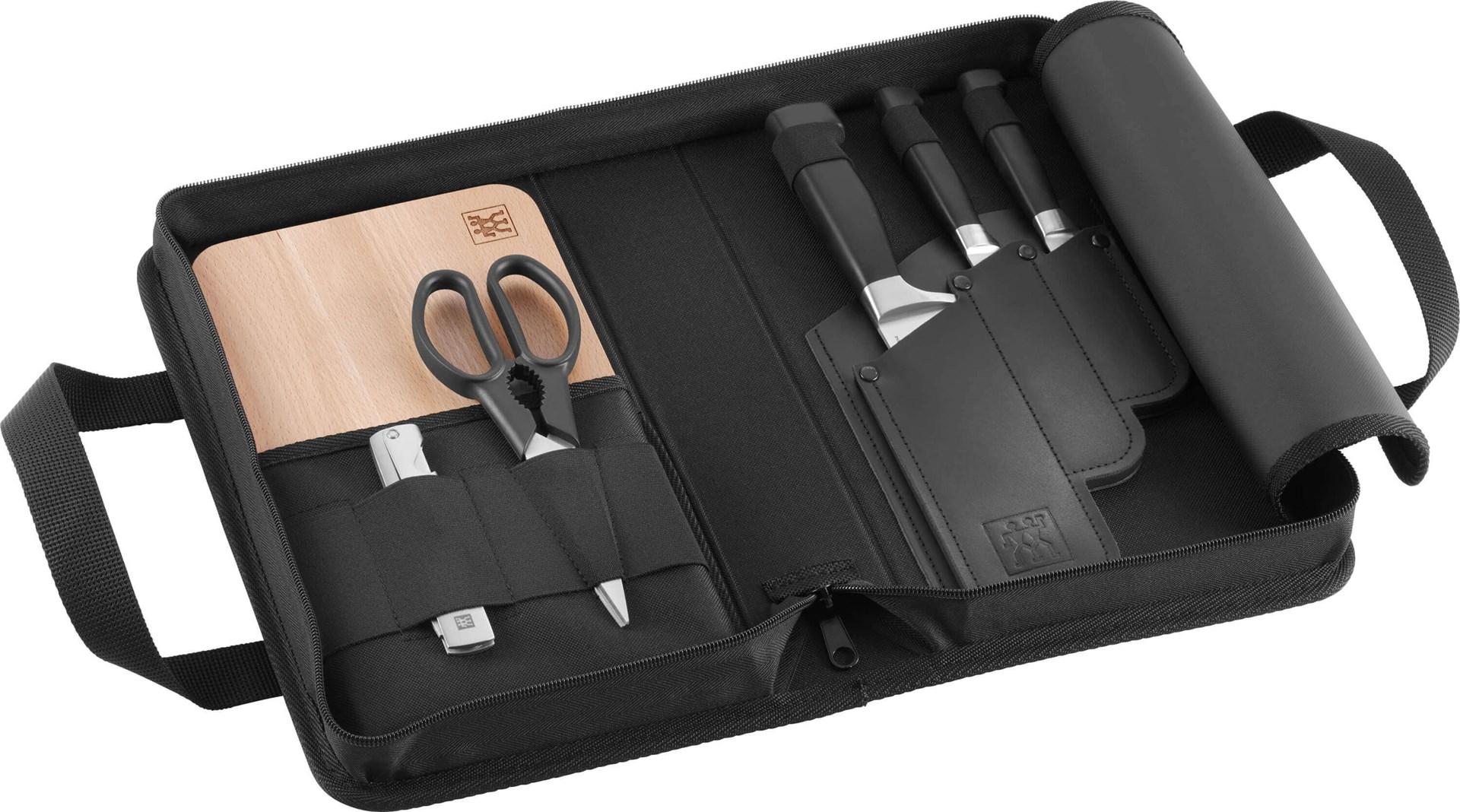 Knivsæt med taske – ZWILLING Four Star, 3 dele