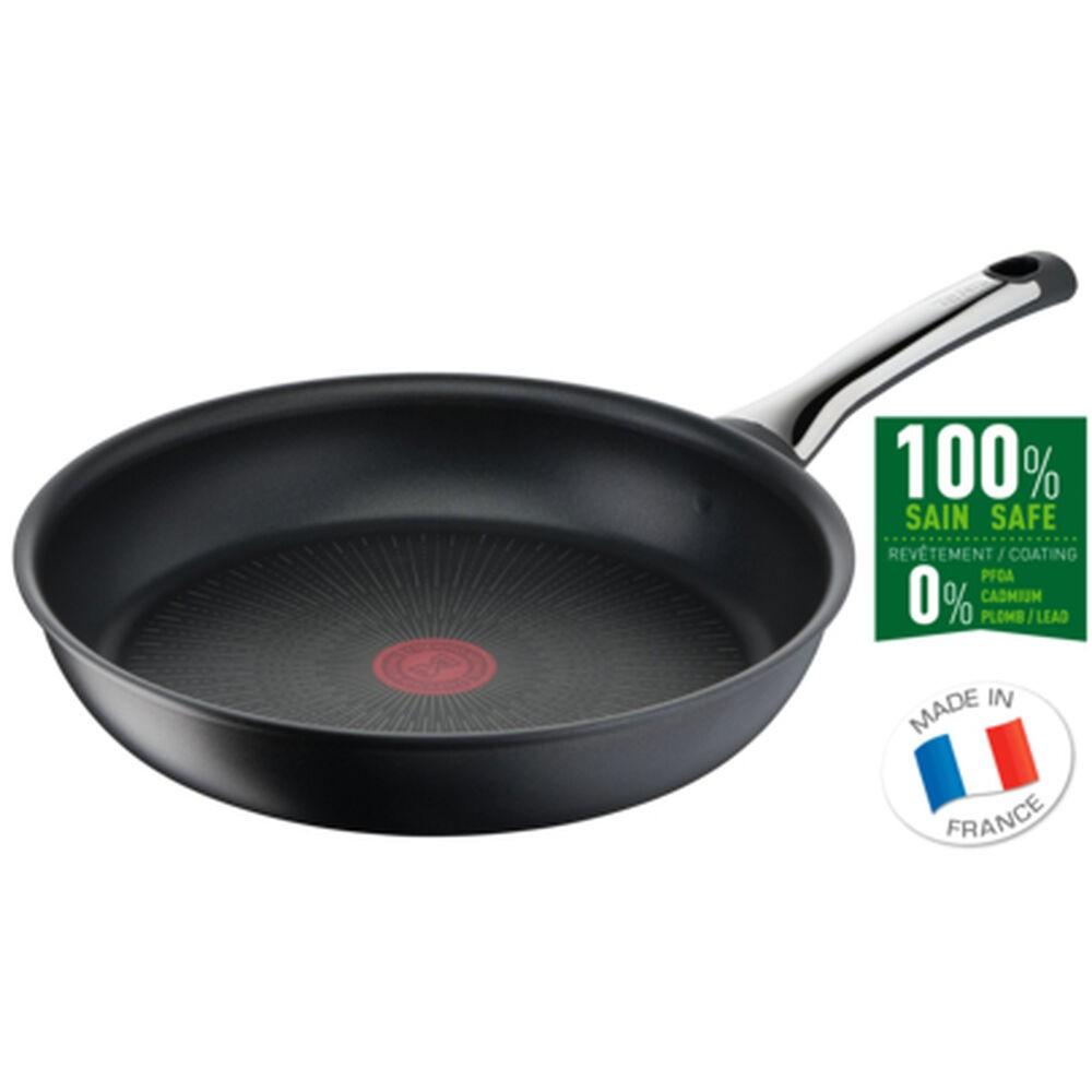 Tefal stegepande G2690532 - sort, aluminium/stål