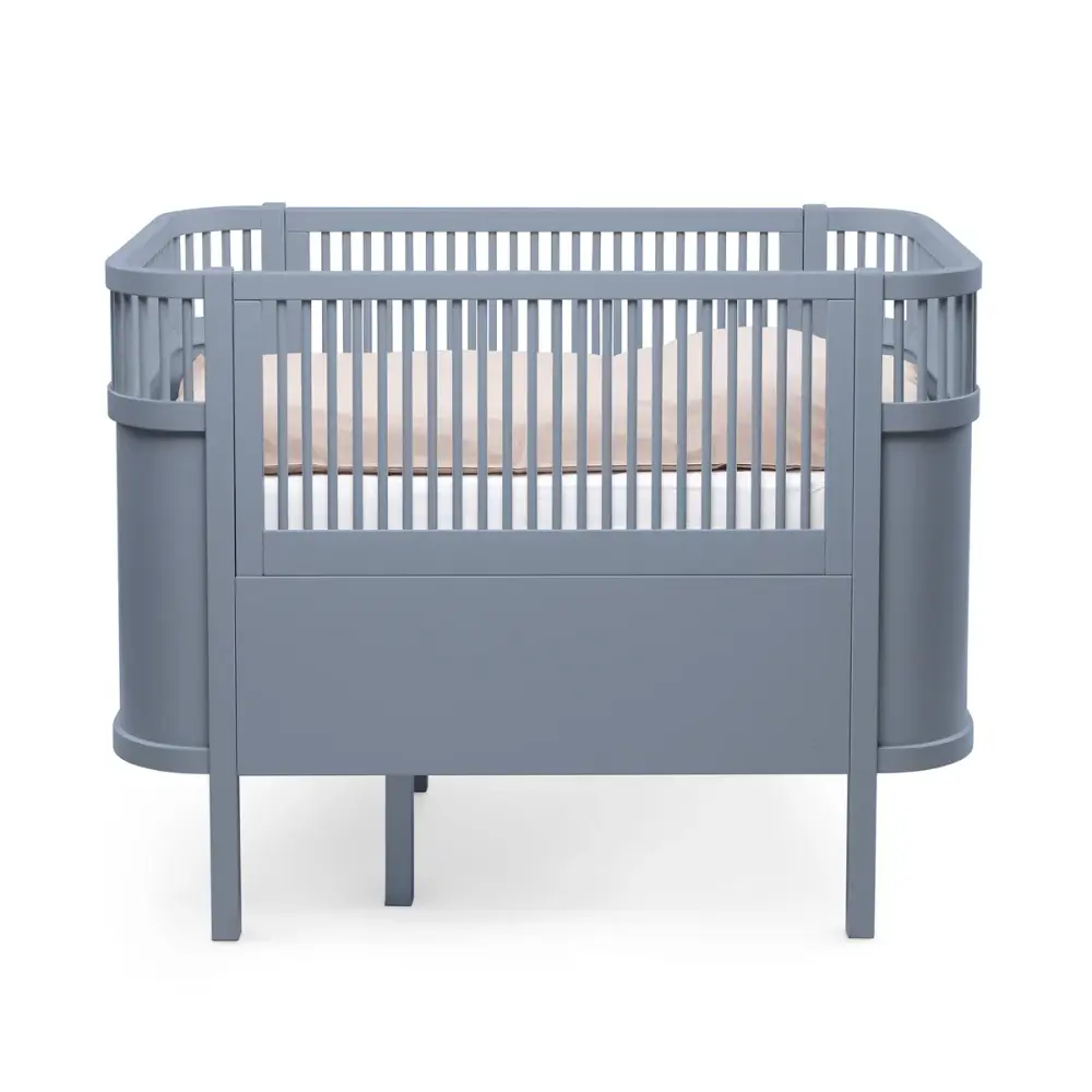 Sebra Baby & Jr. seng - forest lake blue - FSC®