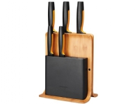 Fiskars Knivblok med Functional Form Knivsæt 5-Pack