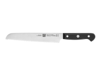 ZWILLING GOURMET - Brødkniv - 20 cm - sort håndtag