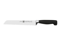 ZWILLING Four Star - Brødkniv - 20 cm - sort håndtag