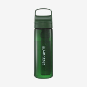 LifeStraw Go 2.0 Water Filter Bottle 22o Terrace Green Str. .65L