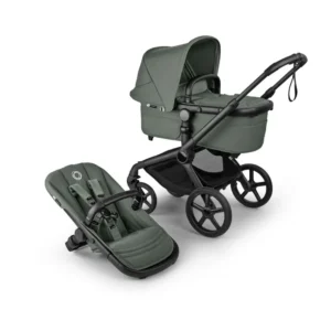 Bugaboo Fox 5 Renew Barne/Klapvogn - forest green/tornado grey