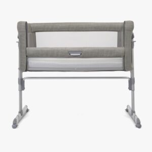 Joie Roomie Glide Bedside Crib, Foggy Gray