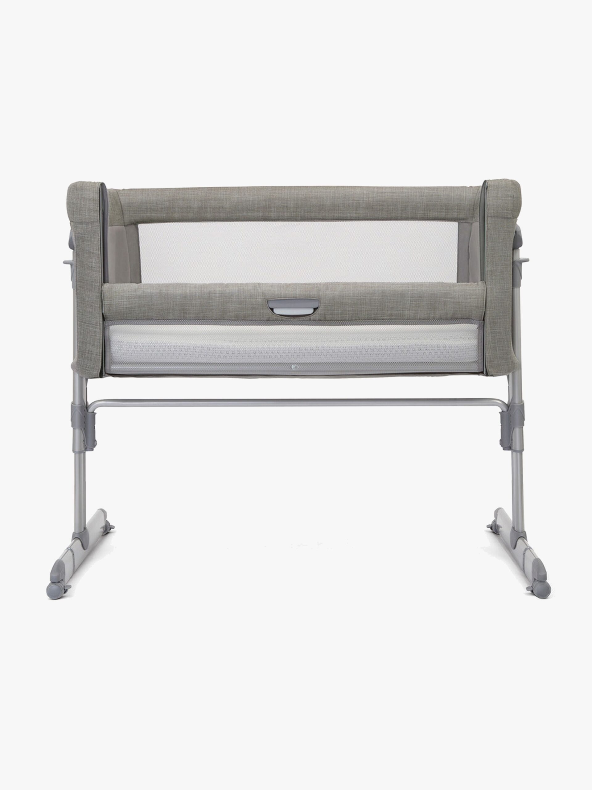 Joie Roomie Glide Bedside Crib, Foggy Gray