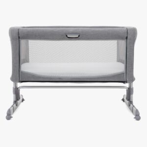 Joie Roomie Bedside Crib, Gray Flannel
