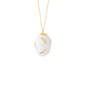 Royal Copenhagen Æg 2025 - Små pirolfjer