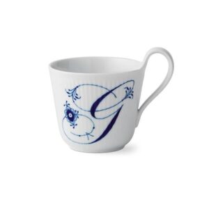 Royal Copenhagen Alfabet Kollektion krus 33 cl - G