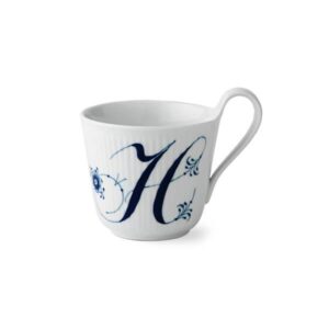 Royal Copenhagen Alfabet Kollektion krus 33 cl - H