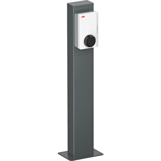 ABB Aluminiums piedestal til 1 stk Terra AC lader