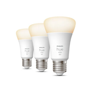 PHILIPS HUE A60 - E27 pærer - 800lm - 3-pak