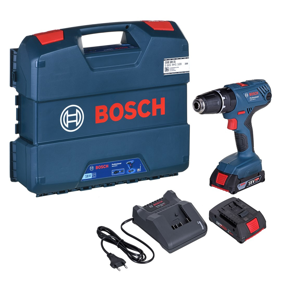 BOSCH Professional GSB 18V-21 - Boremaskine