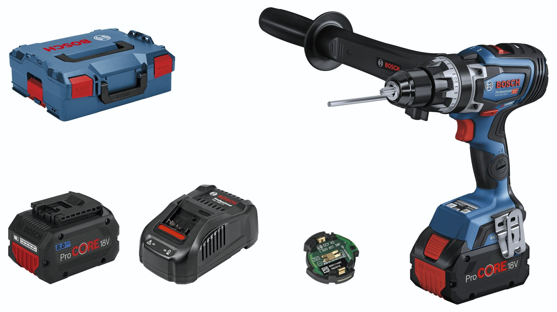 Bosch Professional GSR 18V-150 C Akku Boremaskine